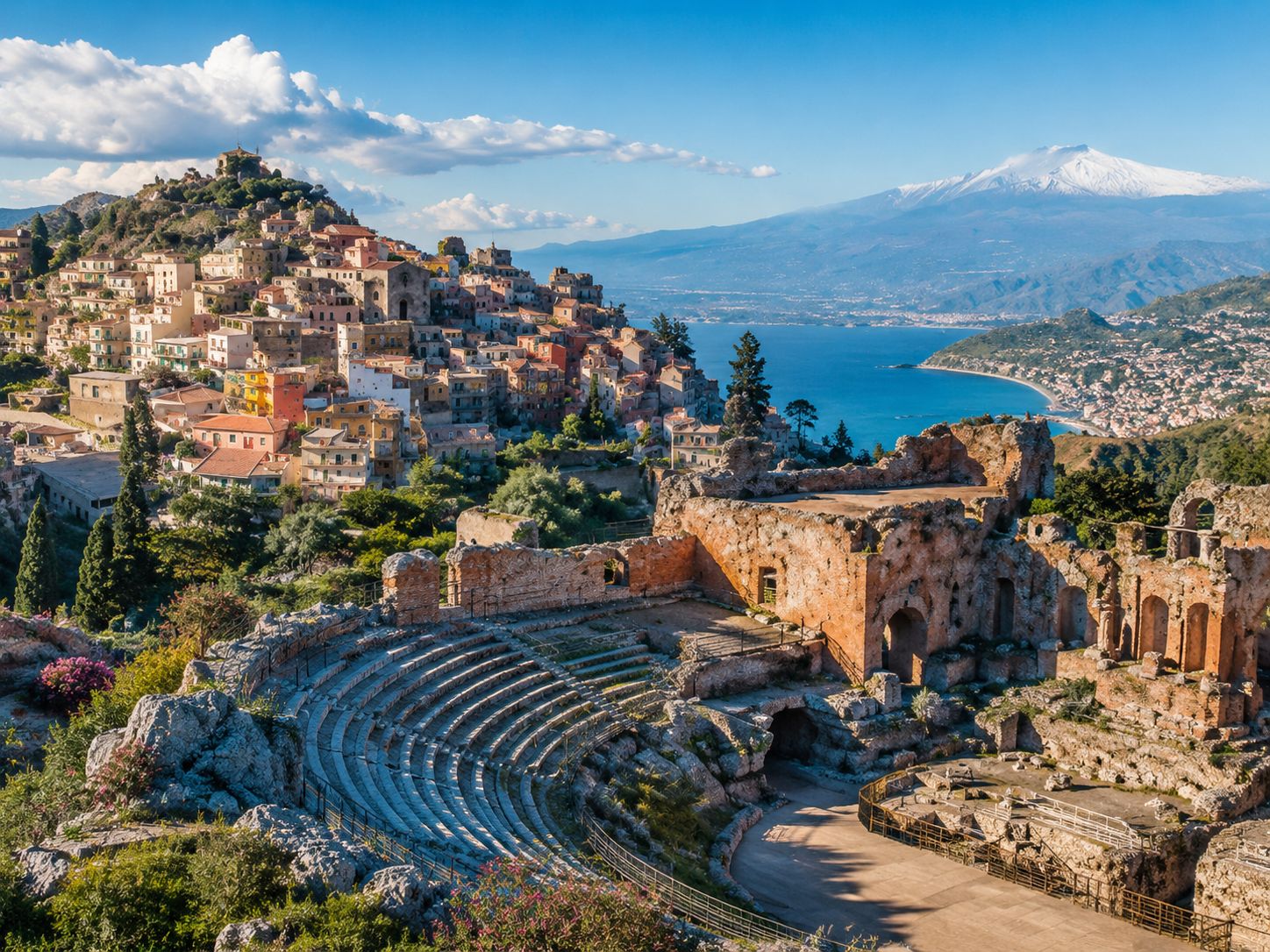 Castelmola and Taormina private tour