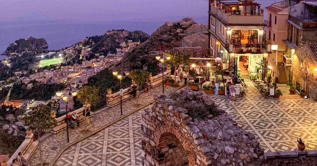 Castelmola hilltop village above Taormina