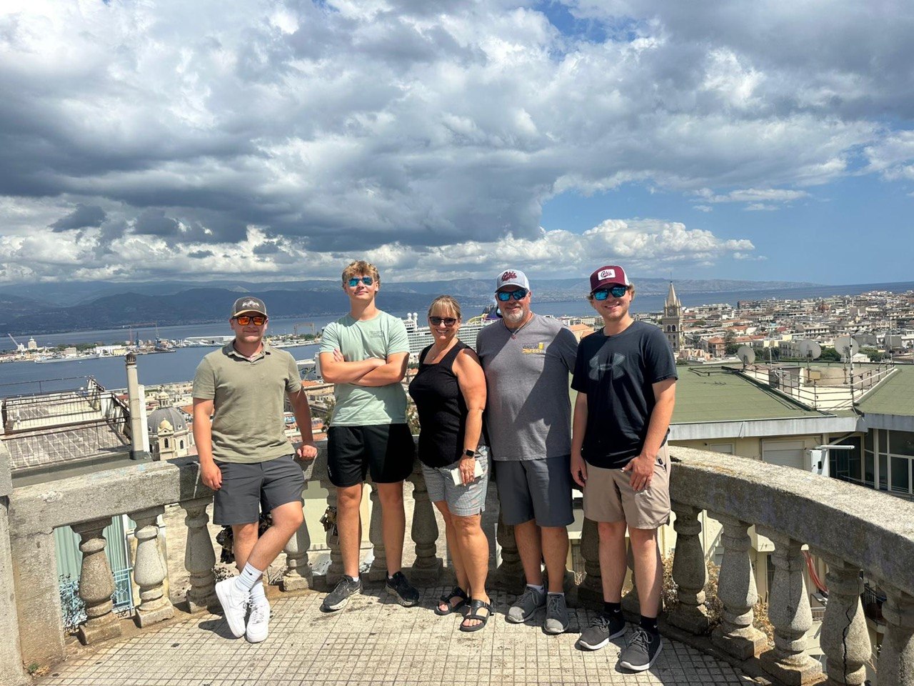 Messina, Panoramic view of Cristore